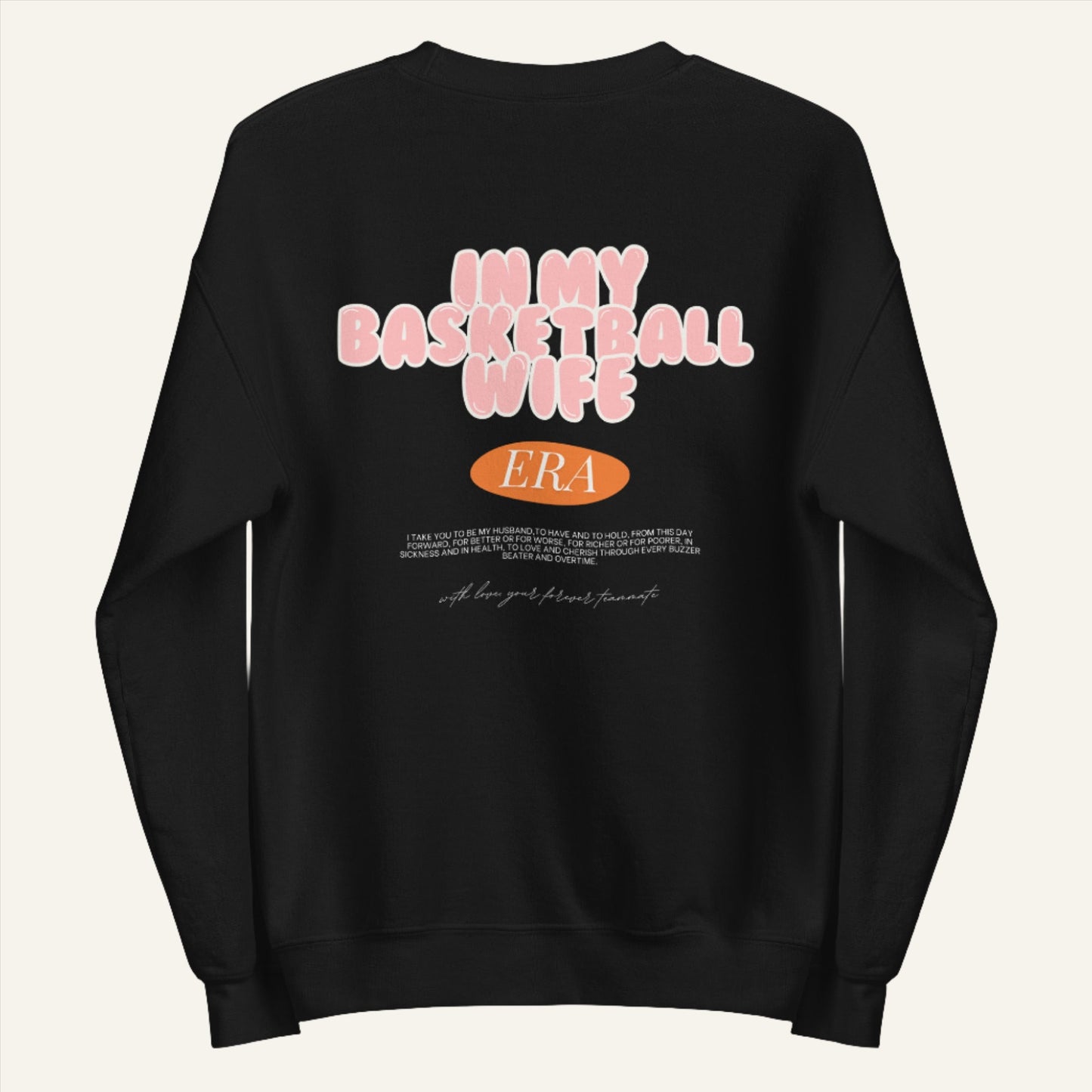In My Basketball Wife Era Crewneck Sweatshirt