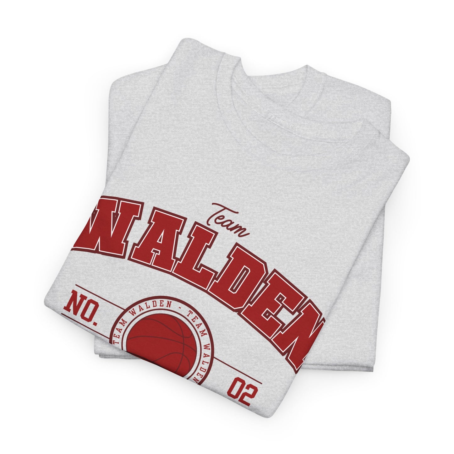 Personalizable Varsity Team Crewneck T-Shirt