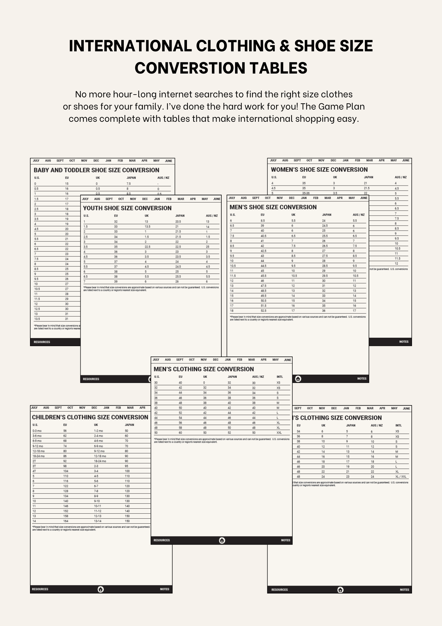 The Game Plan: The Overseas Basketball WAG All-in-One Digital Planner and Resource Guide