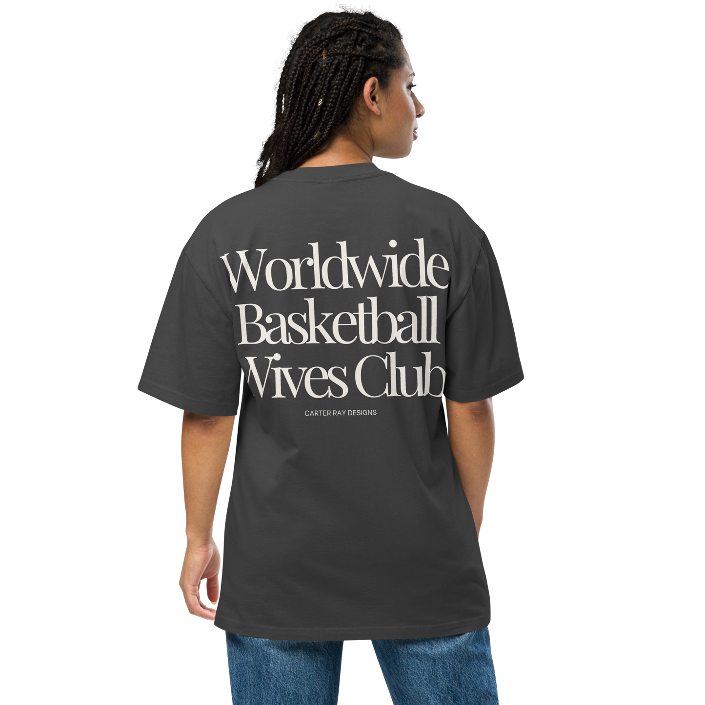 WWW - Worldwide Basketball Wives Club Oversized Tee
