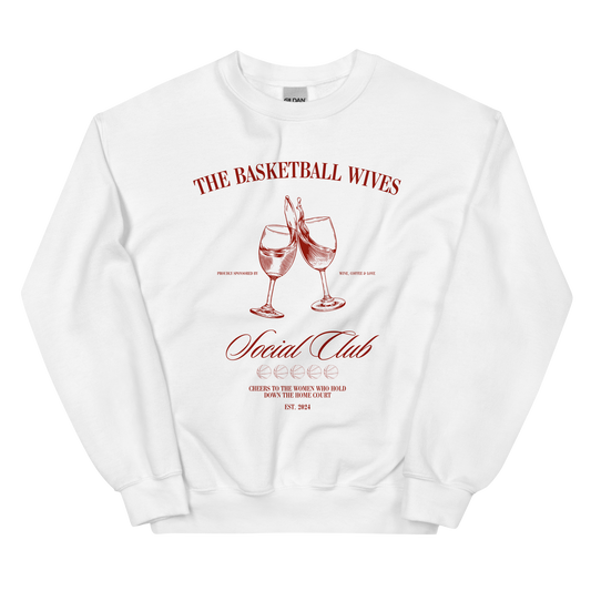 Basketball Wives Social Club Crewneck Sweatshirt